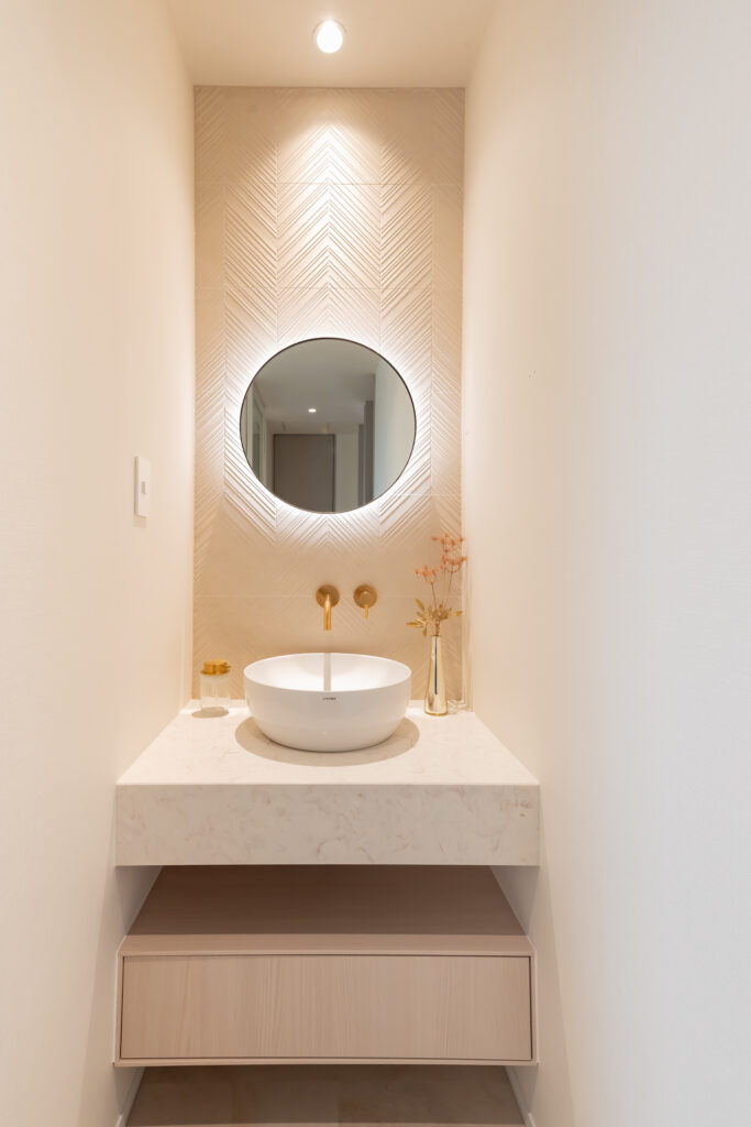 こだわりのオーダー洗面台